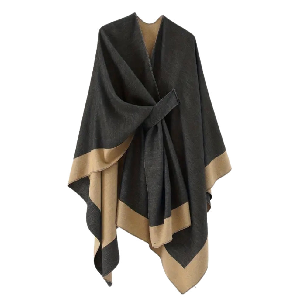Fashionable Wrap Poncho Cape - Luxicro