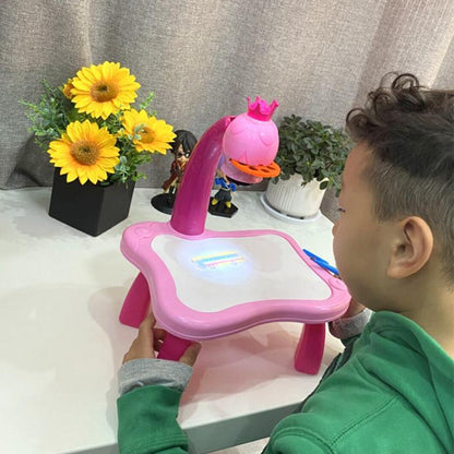Colorful LED Light Show Projector for Children