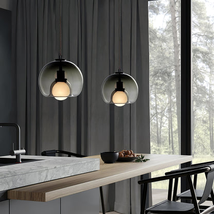 Sleek Contemporary LED Hanging Light