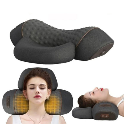 Contour Neck & Back Cushion - Warm Cervical Support Pillow