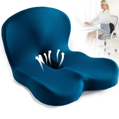 Comfort Back Support Pillow – Ergonomic Foam Cushion