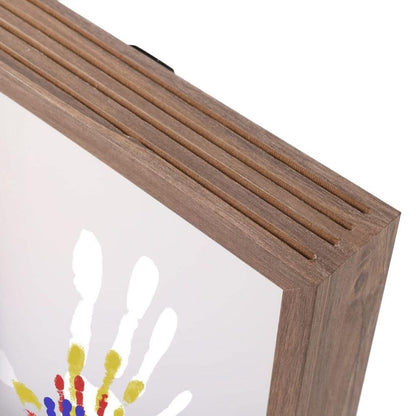 Customized Infant Wood Handprint Picture Frame