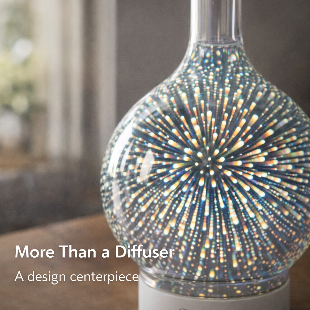 Compact Aroma Diffuser & Mist Humidifier