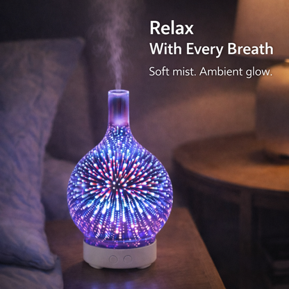 Compact Aroma Diffuser & Mist Humidifier