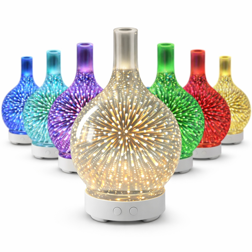 Compact Aroma Diffuser & Mist Humidifier - Luxicro