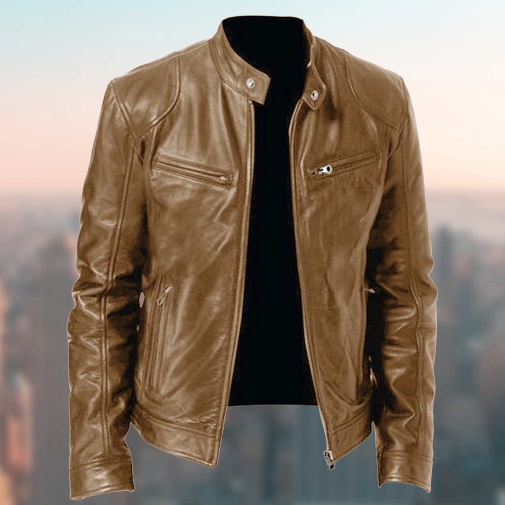 Authentic Leather Biker Jacket