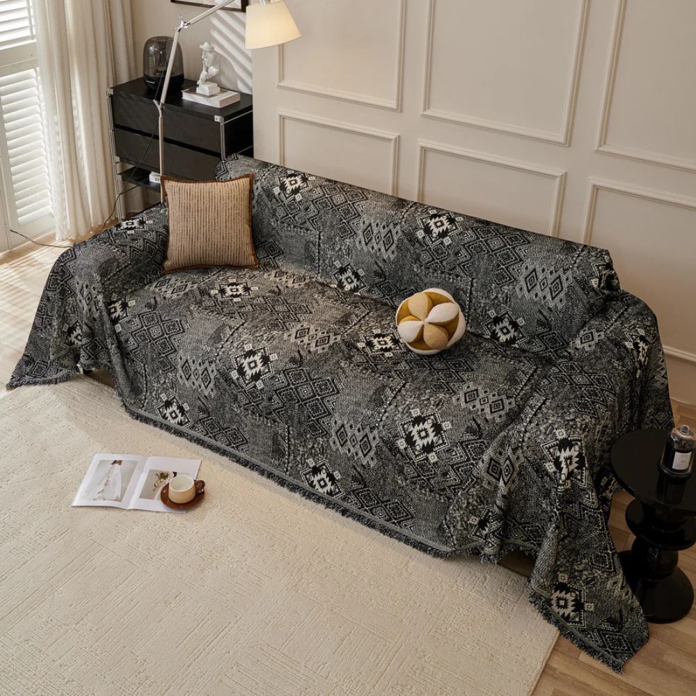 Global Print Tribal Couch Cover