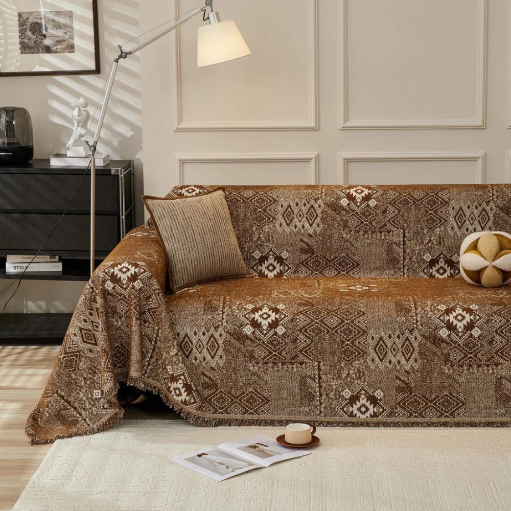 Global Print Tribal Couch Cover - Luxicro