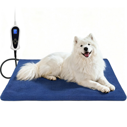 Big Warm Pet Bed for Dogs, Waterproof Heated Mat