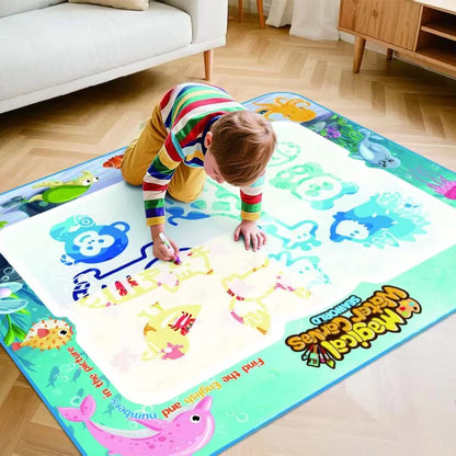 Large Washable Kids Art Pad – Spill Proof Drawing Mat