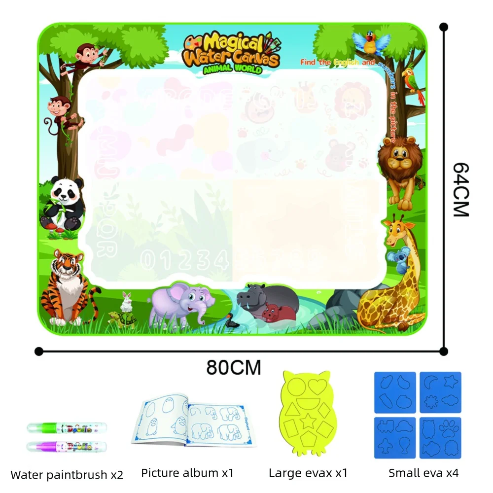 Big Kids Art Play Mat -Reusable Drawing Pad