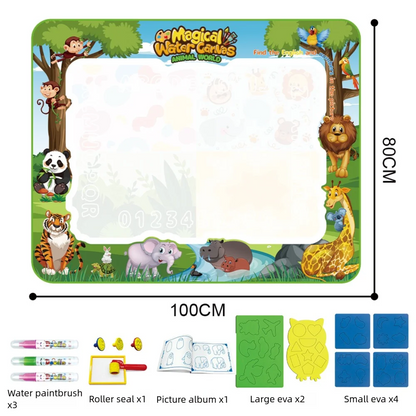 Big Kids Art Play Mat -Reusable Drawing Pad