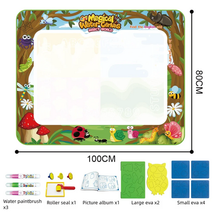 Big Kids Art Play Mat -Reusable Drawing Pad