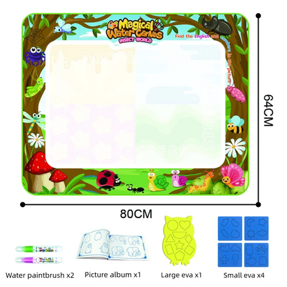 Big Kids Art Play Mat -Reusable Drawing Pad