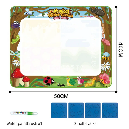 Big Kids Art Play Mat -Reusable Drawing Pad