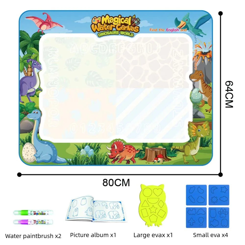 Big Kids Art Play Mat -Reusable Drawing Pad