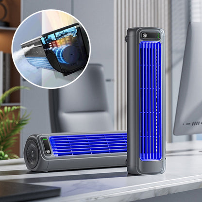 Compact Wall Mount Air Conditioner Fan - Luxicro