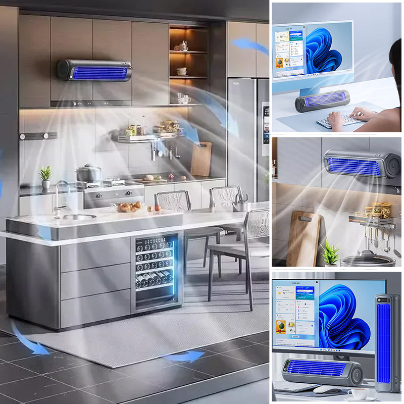 Compact Wall Mount Air Conditioner Fan
