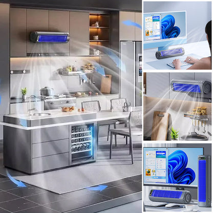 Compact Wall Mount Air Conditioner Fan