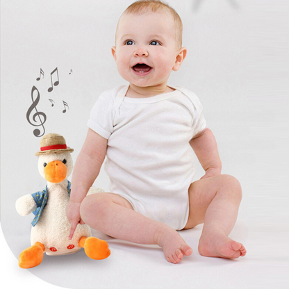 Fun Quacking Duck Toy with Cap - Luxicro