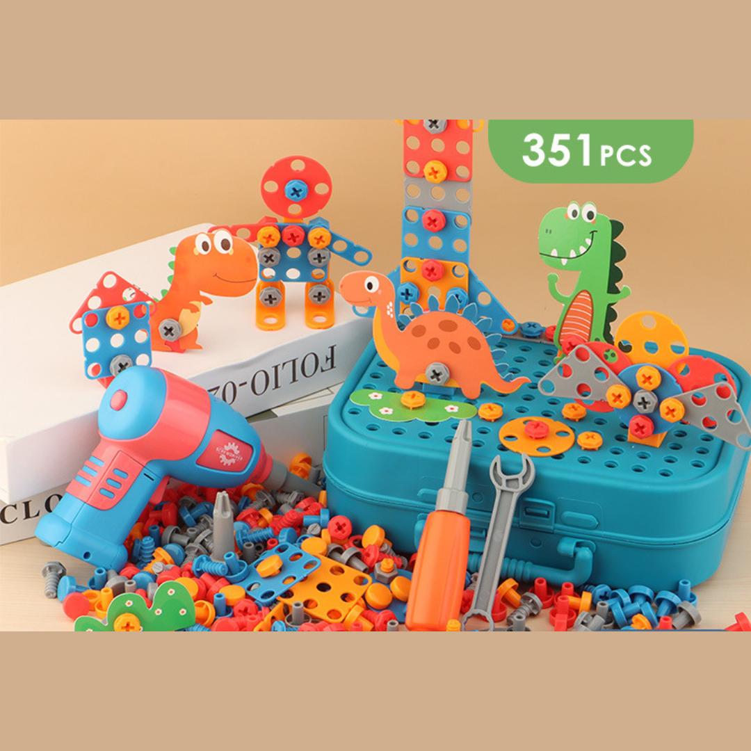 Premium Kids 3D Toolbox Set