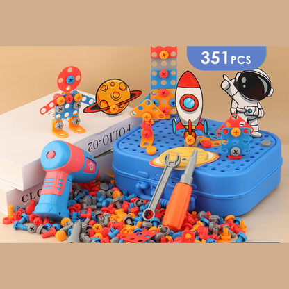 Premium Kids 3D Toolbox Set