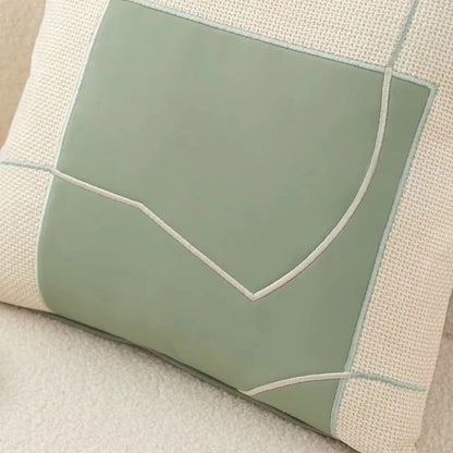 Stylish Throw Pillow with Geometric Design