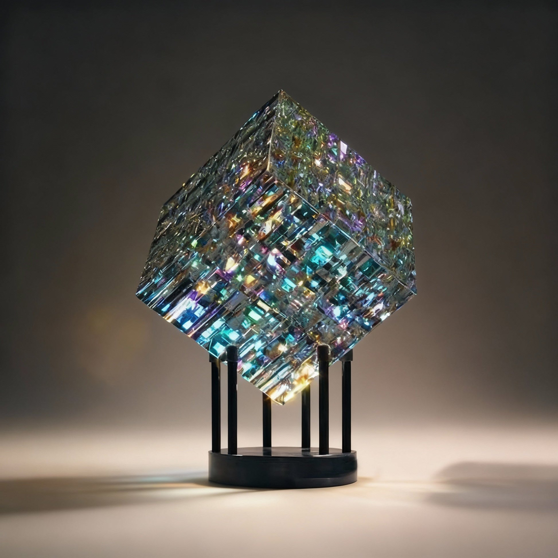 Vibrant Gemstone Desk Paperweight Ornament - Luxicro