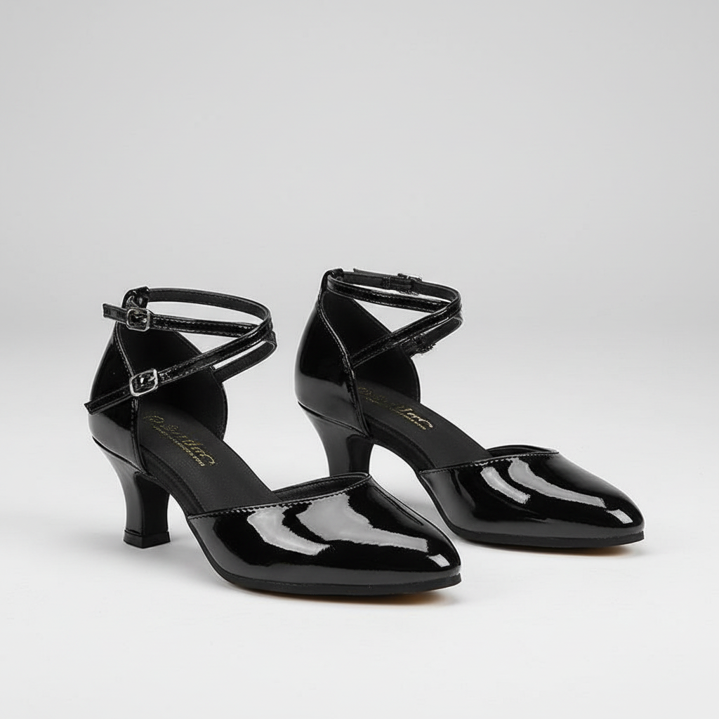 Comfortable Block Heel Ankle Shoes