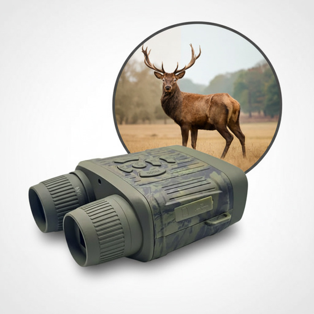 Night Vision HD Binoculars 1000ft Infrared Range - Luxicro