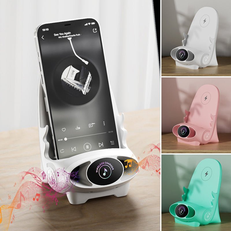 Portable Phone Holder with Quick Charge and Slim Design