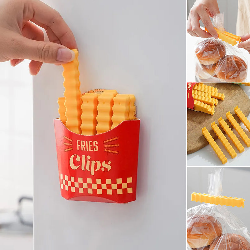 Funny Food Sealing Fridge Clips - Luxicro