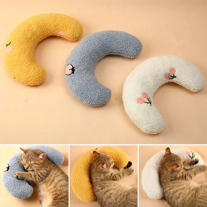 Adorable Plush Cat Pillow