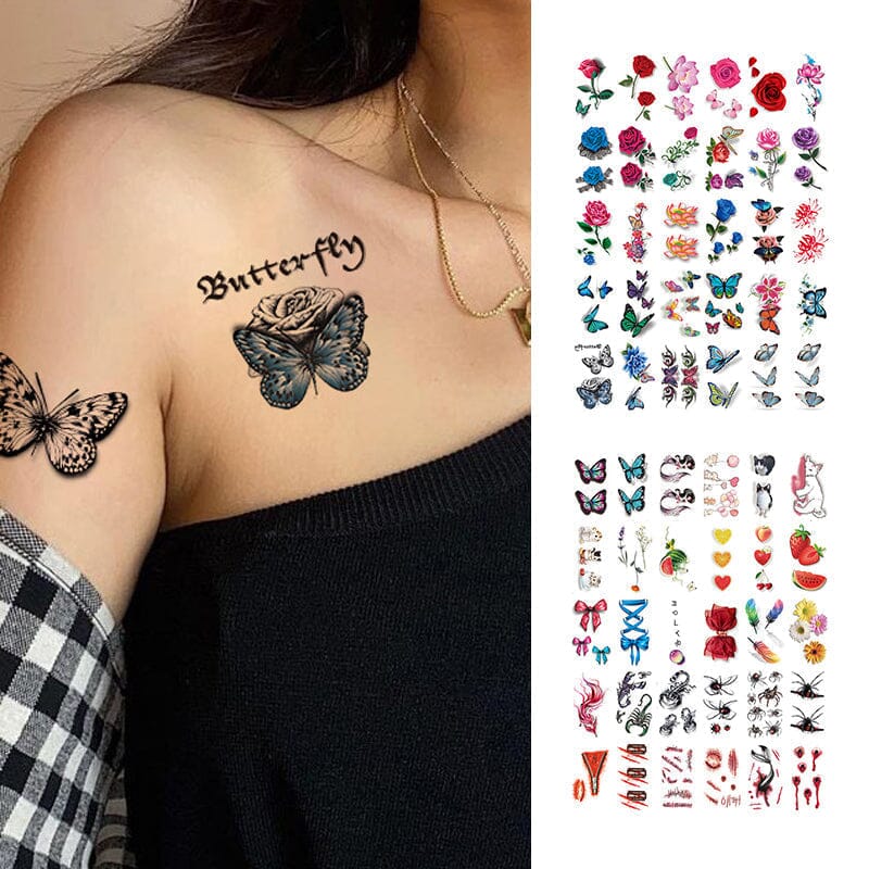 Realistic 3D Temporary Tattoo Sticker - Luxicro