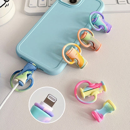 Durable 2-in-1 USB Cable Savior - Luxicro