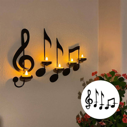 Decorative Music Theme Candle Stand