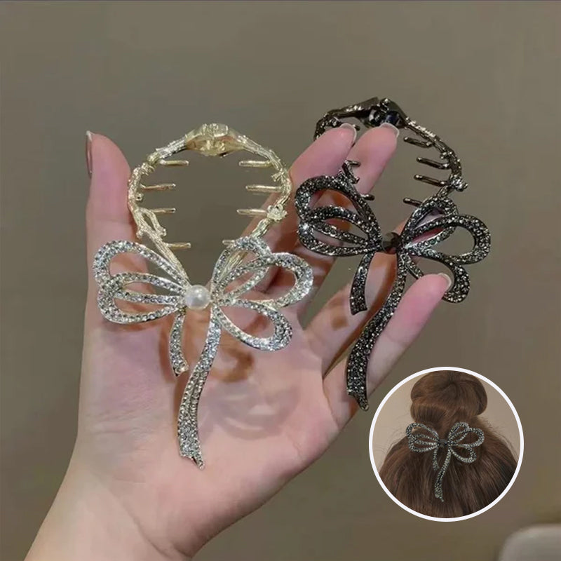 Delicate Floral Hair Clip Light