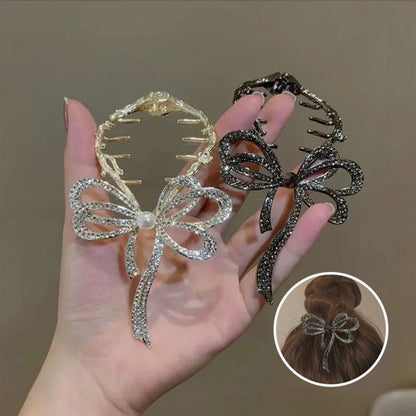 Delicate Floral Hair Clip Light
