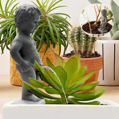Funny Plant Urine Statue