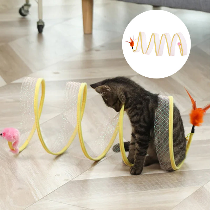 Collapsible Cat Play House Tunnel