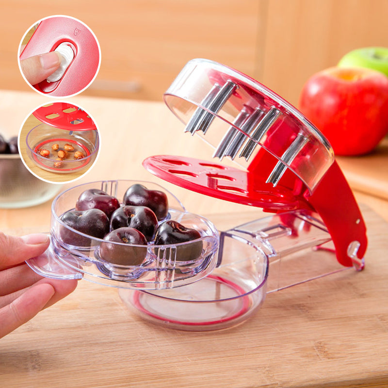 Simple Cherry Pitter Kitchen Tool - Luxicro