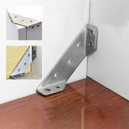 Durable Steel Corner Support for Shelves