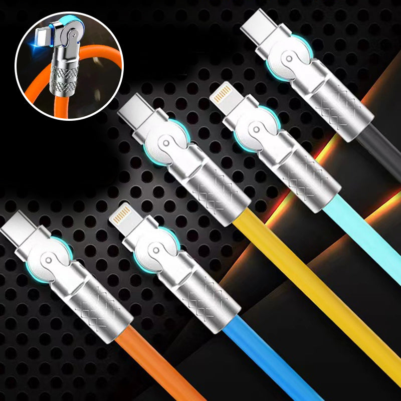 Bendable 360 Rotation USB Charger Cable - Luxicro