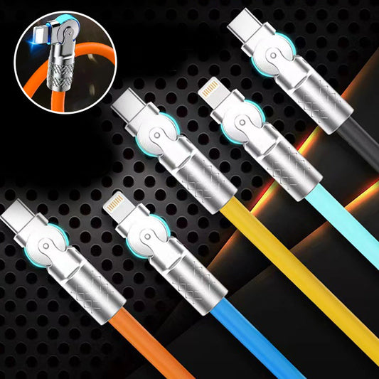 Bendable 360 Rotation USB Charger Cable - Luxicro
