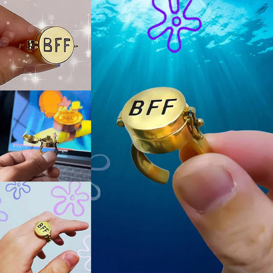 Best Friend Forever Promise Ring - Luxicro