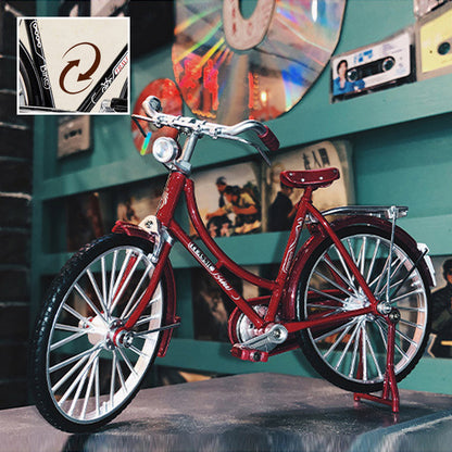 Classic Bicycle Small Collectible Statue