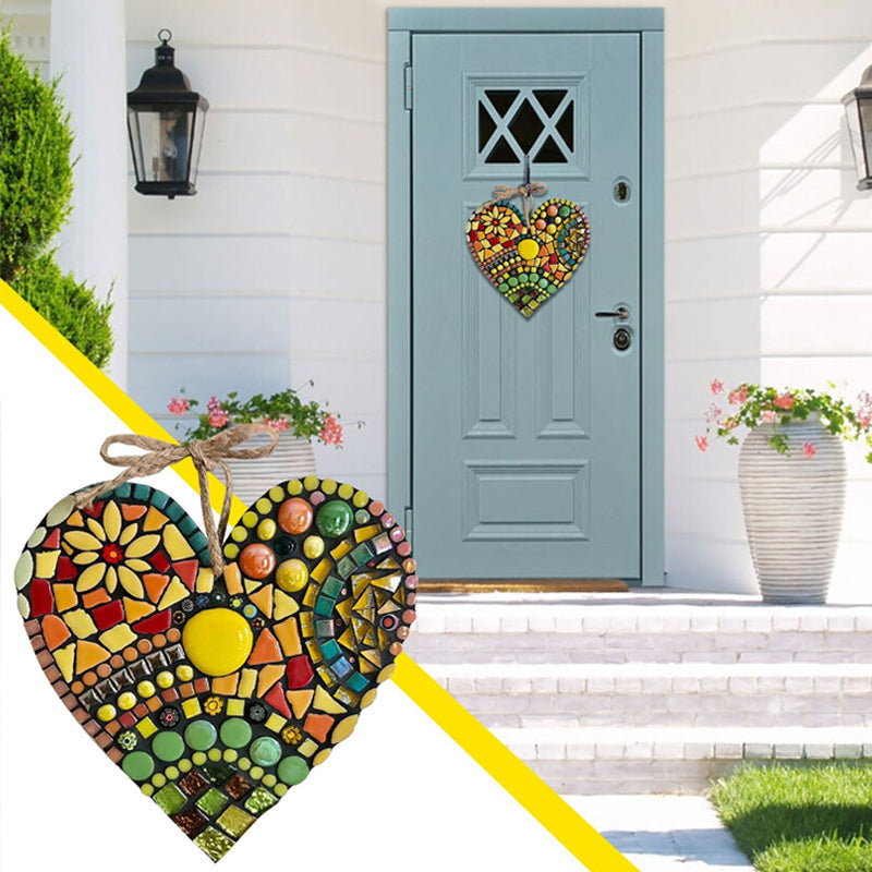 Colorful Heart Garden Decoration - Luxicro