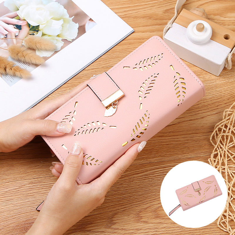 Fashionable Ladies Floral Large Wallet