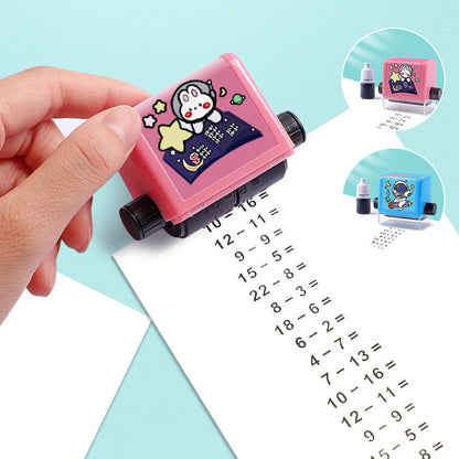 Colorful Learning Stamp Roller Tool