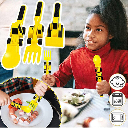 Fun Kids Dinosaur Dinner Set